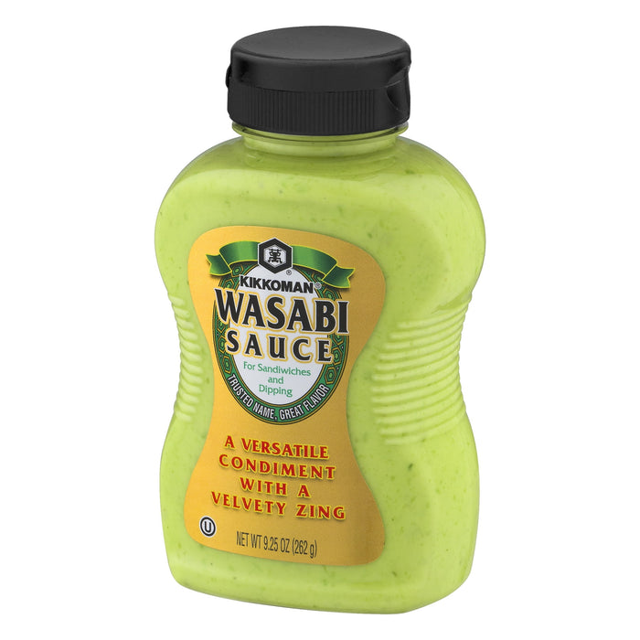 Japanese Wasabi Sauce, perfect for sushi and sashimi, grilled fish, stir-fries, or barbecue dishes, 9.25 oz