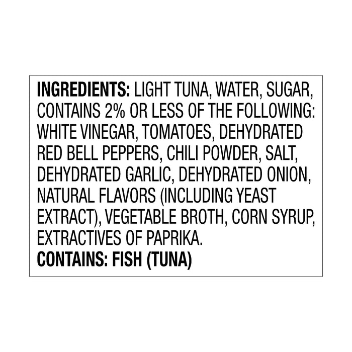 StarKist Tuna Creations Sweet & Spicy, Single Serve Pouch, 2.6 oz