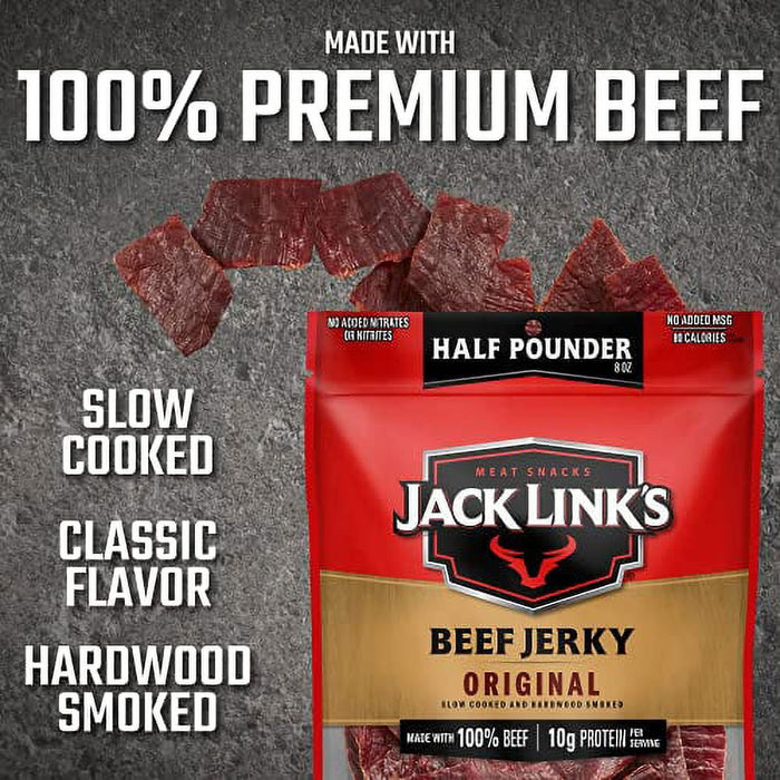 Jack Links Jerky, Original, 8 Ounce