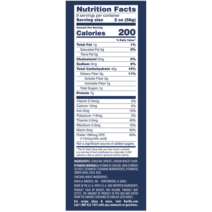 Barilla Cellentani Pasta, 16 Oz