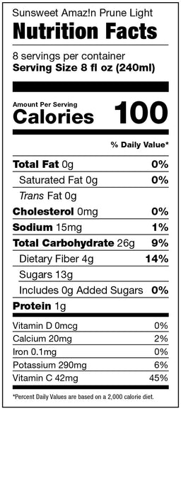 Sunsweet The Amazing Prune Light Prune Juice Cocktail, 64.0 FL OZ