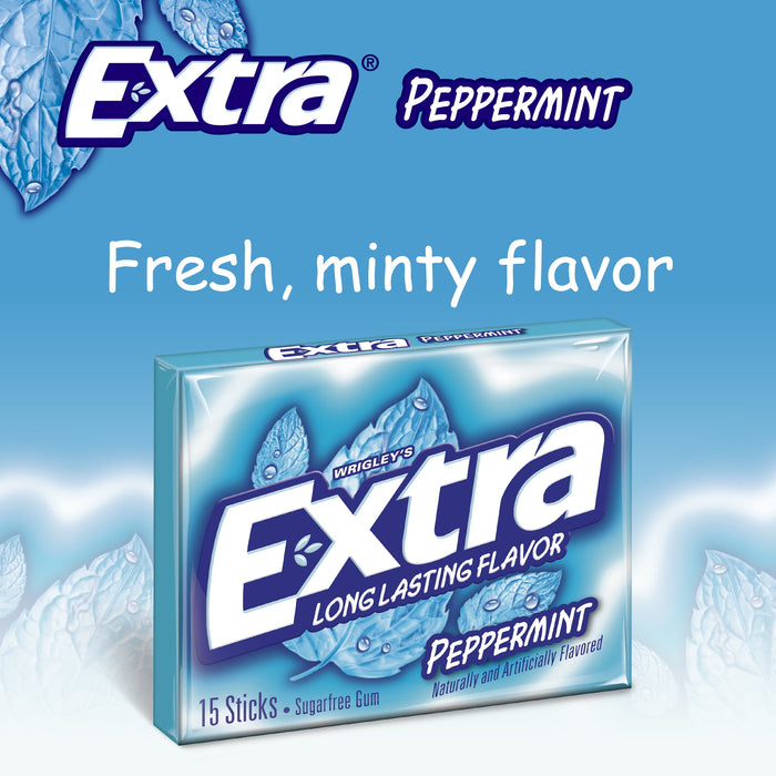 Extra Peppermint Sugarfree Gum 15 ct