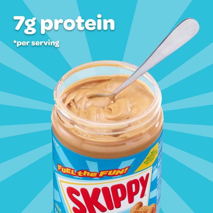 Skippy Reduced Fat Creamy Peanut Butter Spread, 16.3 Ounce