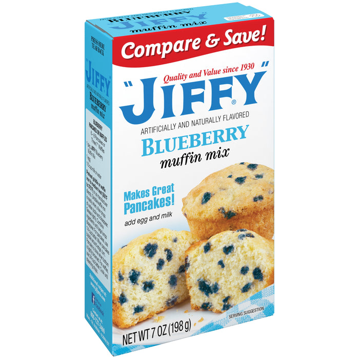 Jiffy Muffin Mix, Blueberry, 7 oz