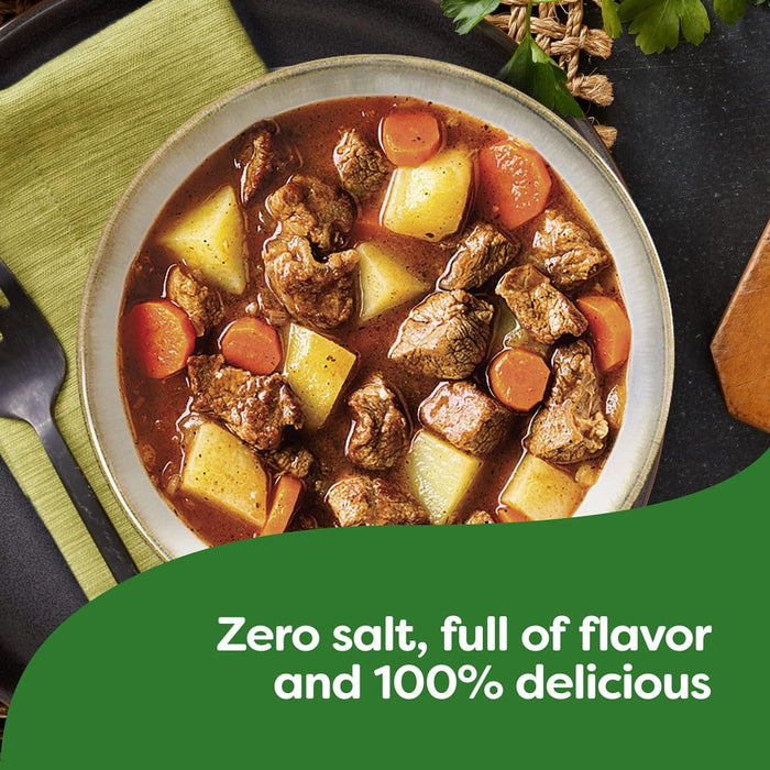 Knorr Zero Salt Powder Bouillon For Sauces, Gravies And Soups, Natural Beef Flavor Bouillon With No Artificial Flavors Or Preservatives 2.6oz