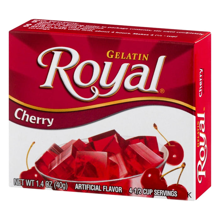 Royal Gelatin, Cherry 1.4oz