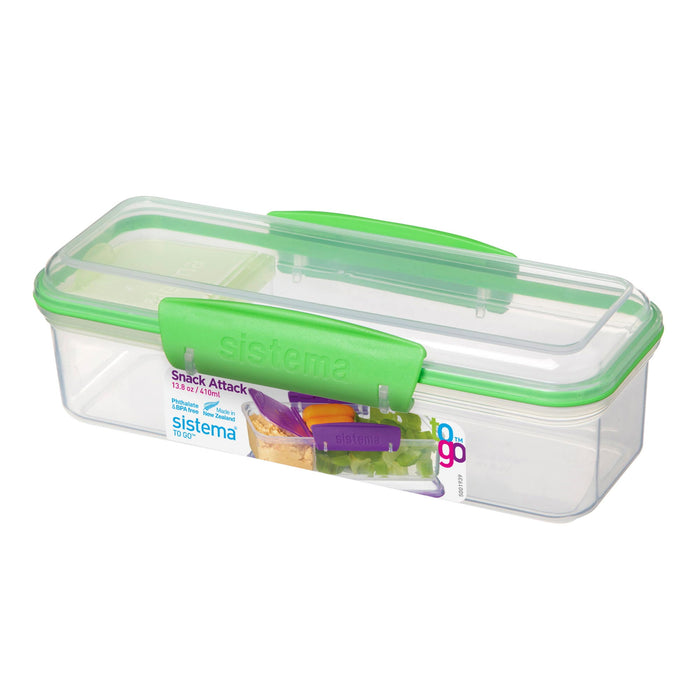 Sistema Snack Attack to Go Snack Container, 13.6 oz