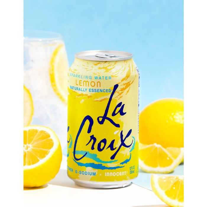 LaCroix, Sparkling Water, Lemon, 12 oz, 12 Count