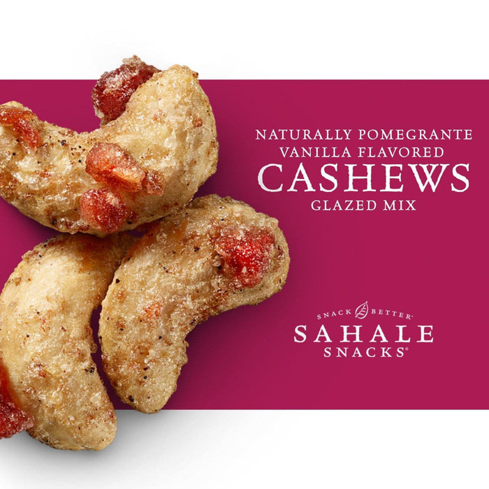 Sahale Snacks Cashews with Pomegranate and Vanilla - 4 oz