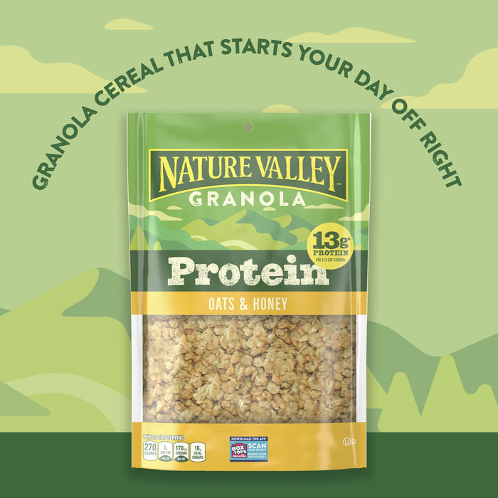 Nature Valley Protein Oats and Honey Crunchy Granola - 11oz