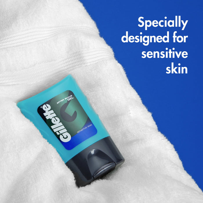 Gillette Series After Shave Gel, Sensitive Skin, 2.54 Ounces