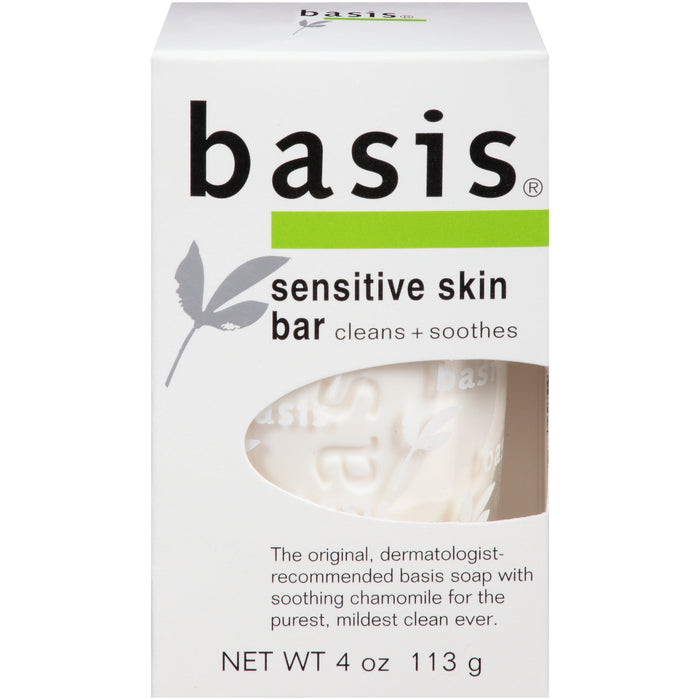 Basis Sensitive Skin Cleansing Bar - 4 oz