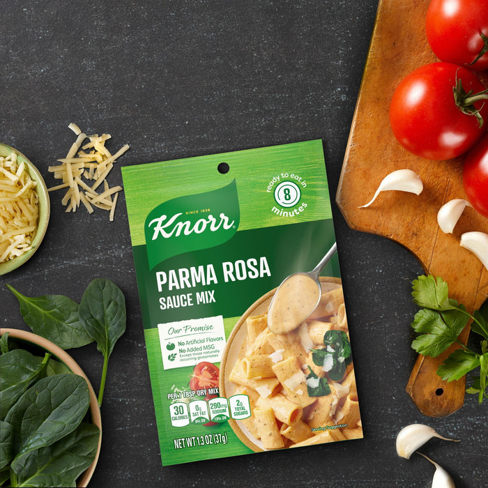 Knorr Sauce Mix Parma Rosa Creamy Pasta Sauce For Simple Meals and Sides No Artificial Flavors, No Added MSG 1.3 oz