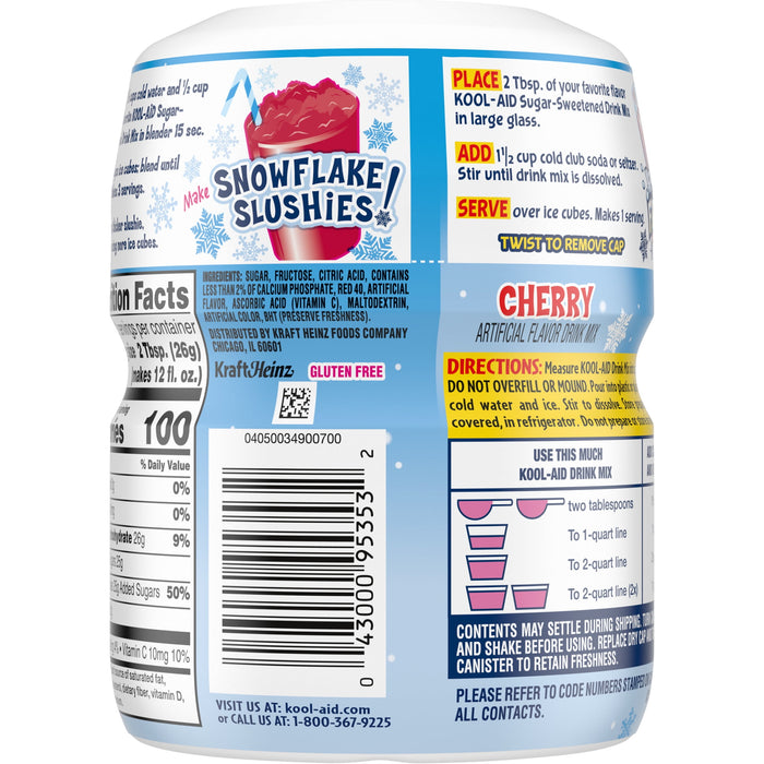 Kool-aid Cherry Drink Mix 19oz