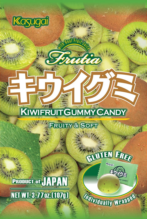 Kasugai Gummy Candy Kiwi, 3.77 Oz