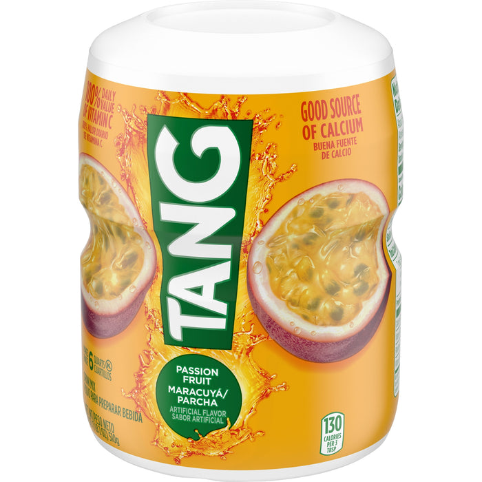 Tang Vitamins Passion Fruit Sweetened Powdered Drink Mix 1 Count 18 oz Canister