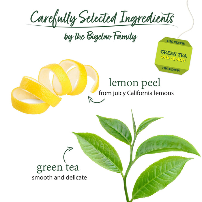 Bigelow Green Tea with Lemon 20-Count Boxes