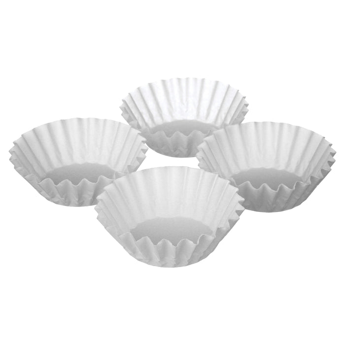 Melitta White Jr. Basket Filter, 4-6 Cup, 200 ct