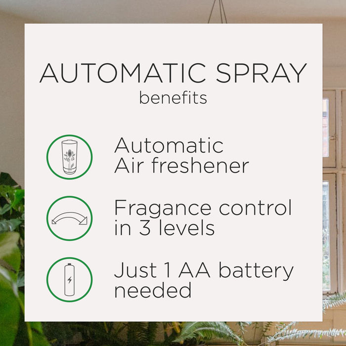 Air Wick Pure Automatic Spray Refill, Ocean Breeze, 6.17 Oz