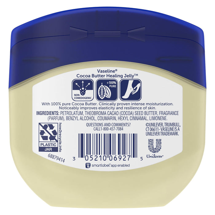 Vaseline Petroleum Jelly, Cocoa Butter, 7.5 Oz