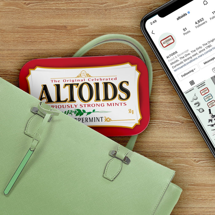 Altoids Classic Peppermint 1.76 oz each Tin