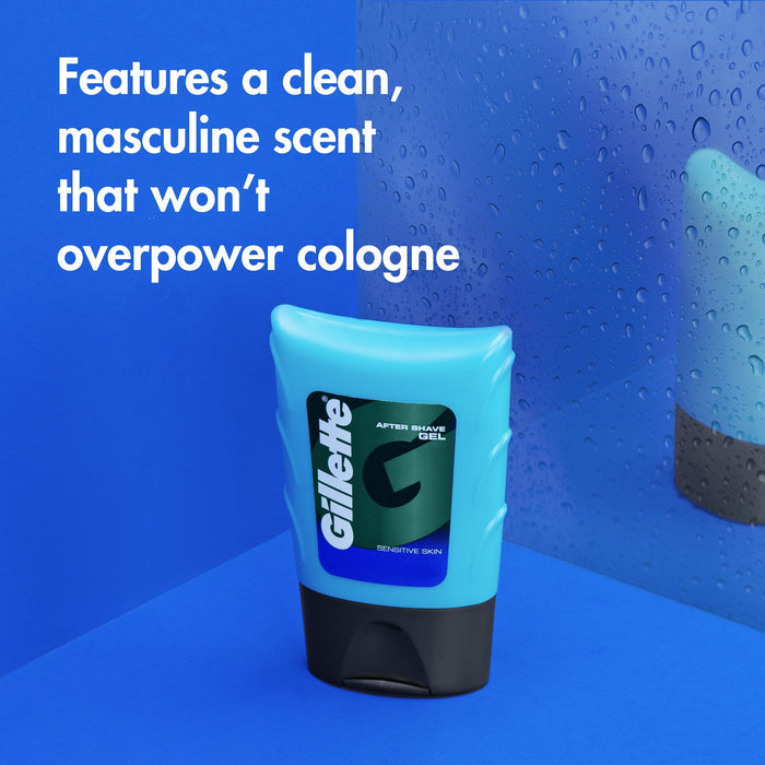 Gillette Series After Shave Gel, Sensitive Skin, 2.54 Ounces
