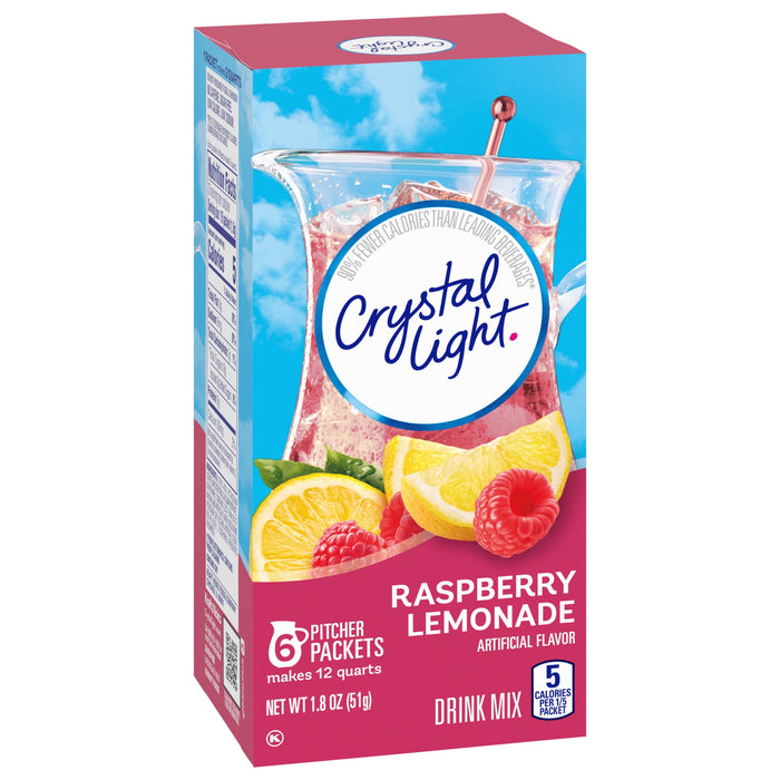 Crystal Light Drink Mix Raspberry Lemonade - 6 CT