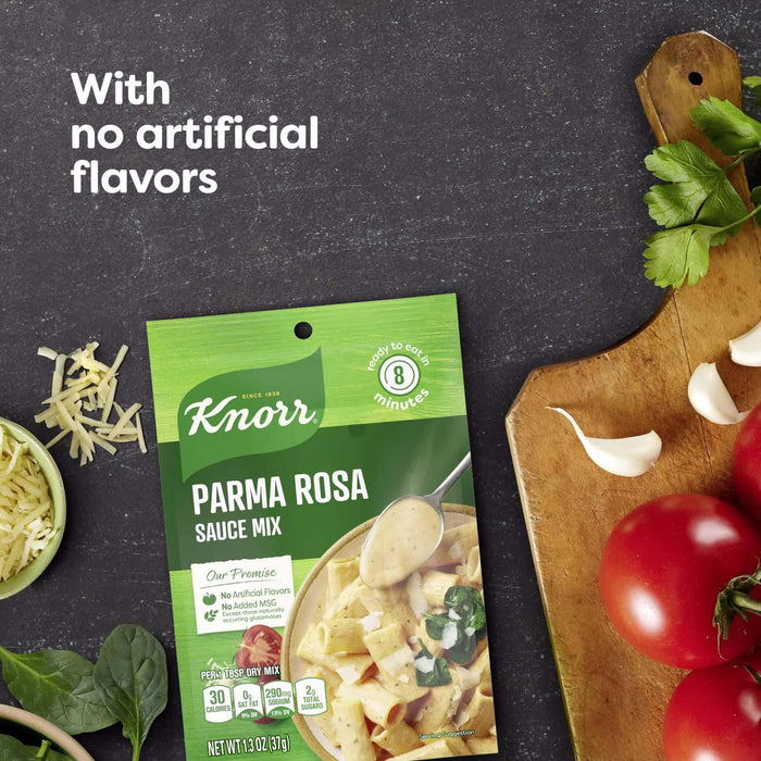 Knorr Sauce Mix Parma Rosa Creamy Pasta Sauce For Simple Meals and Sides No Artificial Flavors, No Added MSG 1.3 oz