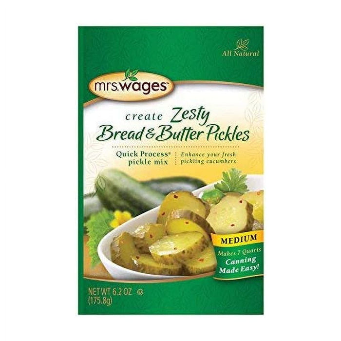 Mrs. Wages Zesty Bread & Butter Pickle Mix 6.2 oz