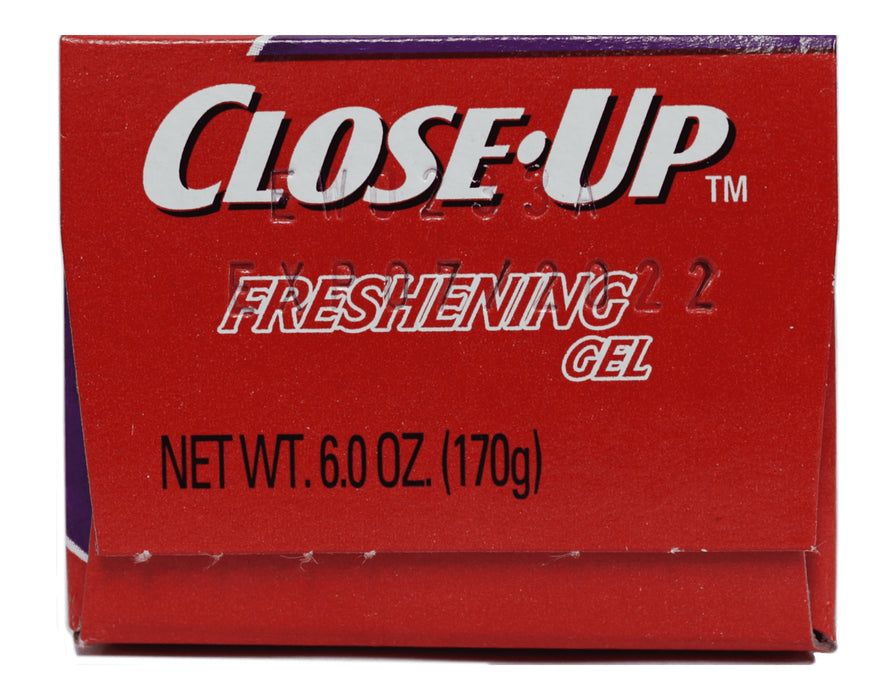 Close-Up Cinnamon Red Gel Anticavity Fluoride Toothpaste, 6 oz