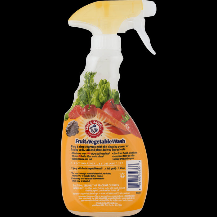 Arm & Hammer Fruit & Vegetable Wash 16.9oz Spray