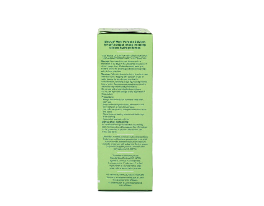 Bausch and Lomb Biotrue Multi-Purpose Contact Solution, 2 Oz