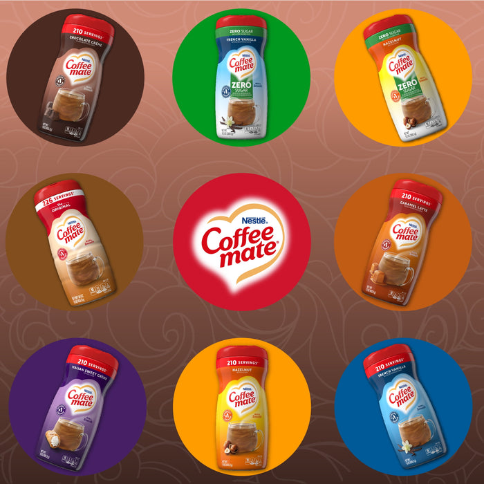 COFFEE-MATE Chocolate Sugar Free Powder Coffee Creamer 10.2 oz.