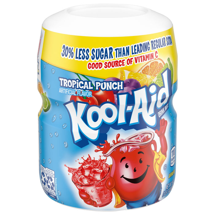 Kool-Aid Summer Blast Tropical Punch Flavored Powdered Drink Mix 19 oz