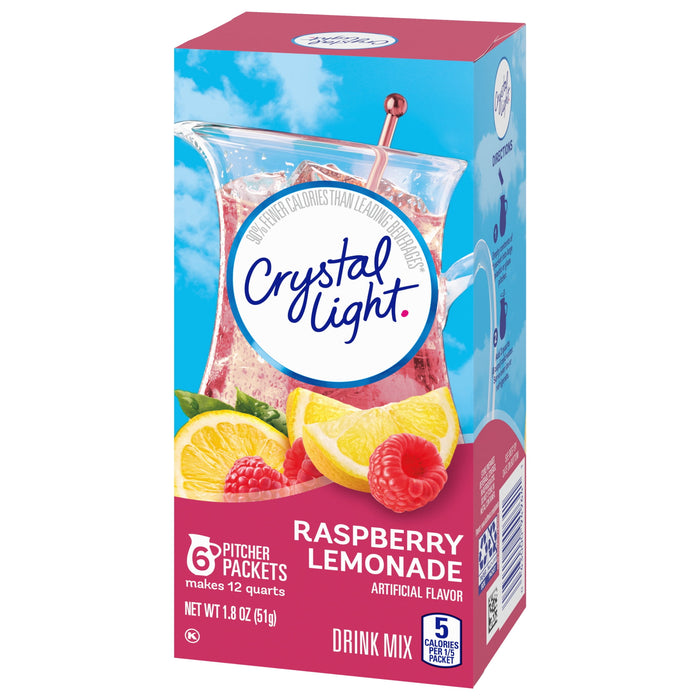 Crystal Light Drink Mix Raspberry Lemonade - 6 CT