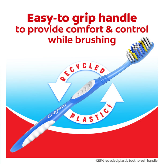 Colgate Extra Clean Circular Power Bristles Toothbrush Soft