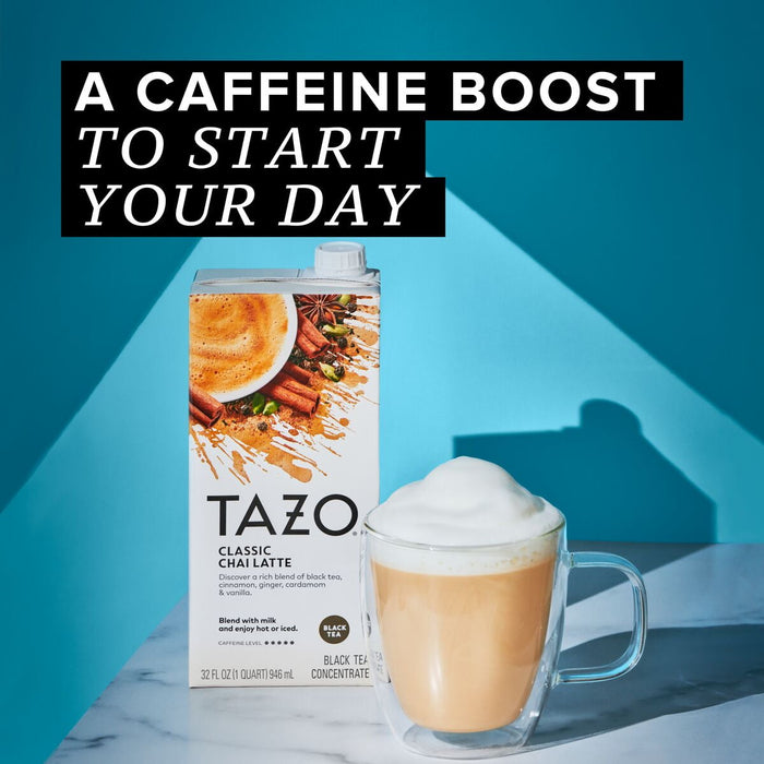 TAZO BLACK TEA CHAI LATTE CLASSIC 32 OZ