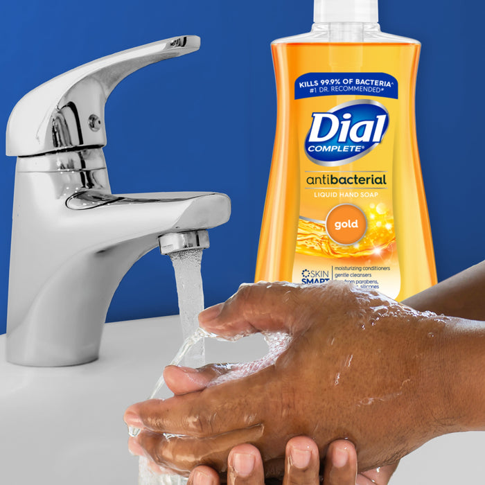 Dial Antibacterial Liquid Hand Soap, Gold, 7.5 Ounce