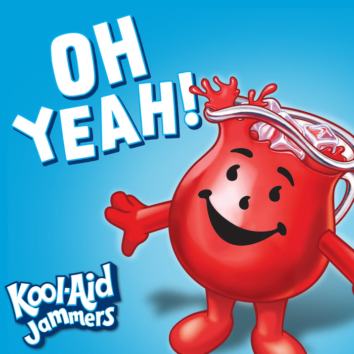 Kool-Aid Jammers Tropical Punch Artificially Flavored Kids Soft Drink 10 Pouches