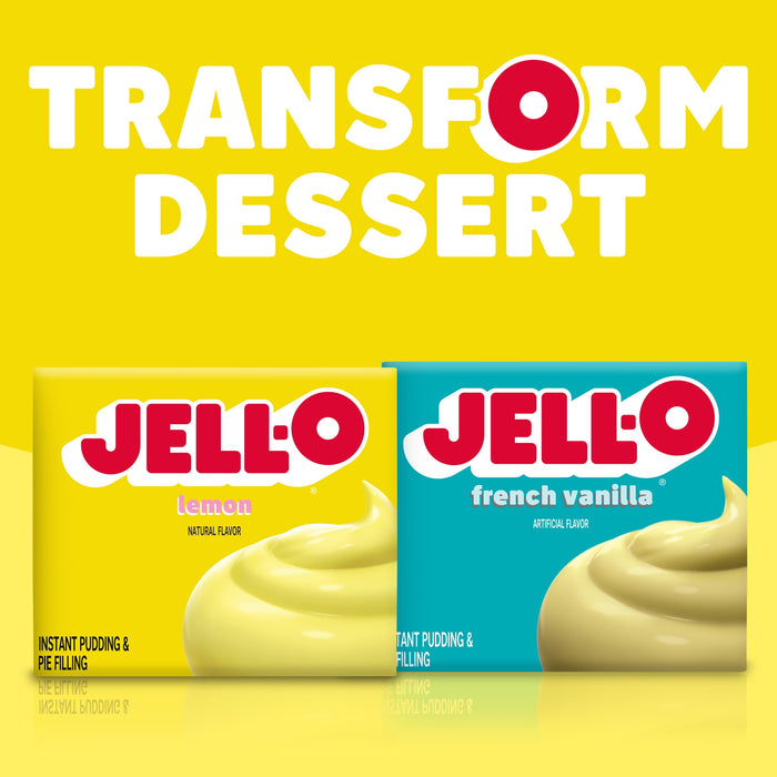 Jell-O Instant Lemon Pudding & Pie Filling (3.2 oz Box)