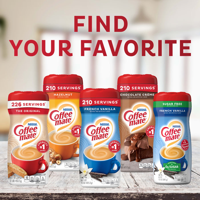 Coffee-mate Coffee Creamer Powder, Sugar-Free Vanilla Caramel