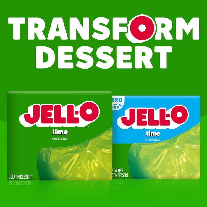 Jell-O Lime Gelatin Mix (3 oz Box)