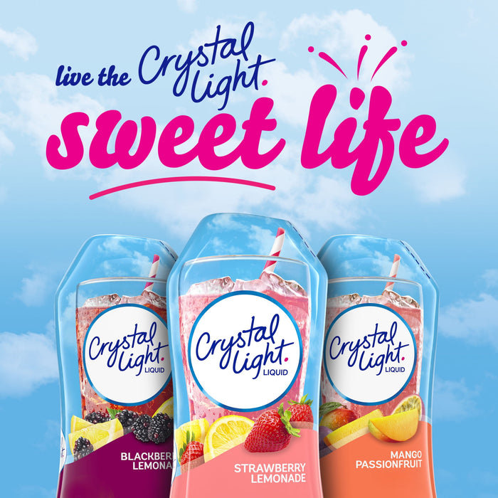 Crystal Light Liquid Drink Mix, Strawberry Lemonade, 1.62 OZ