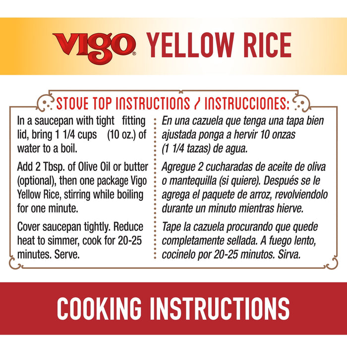 Vigo Rice Dinner Yellow, 5 oz