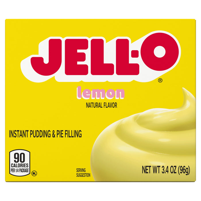 Jell-O Instant Lemon Pudding & Pie Filling (3.2 oz Box)