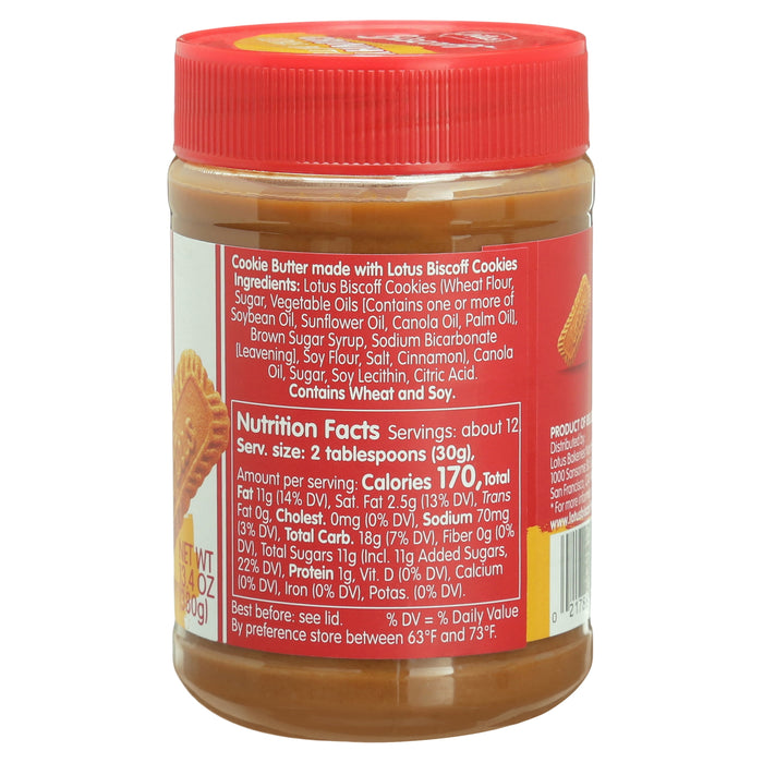 Biscoff Cookie Spread, Crunchy, 13.4 oz