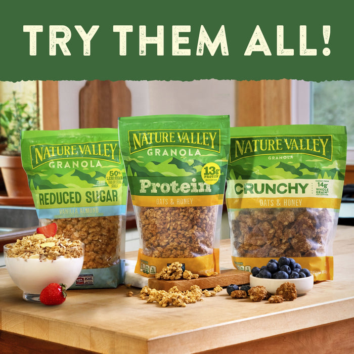 Nature Valley Protein Oats and Honey Crunchy Granola - 11oz