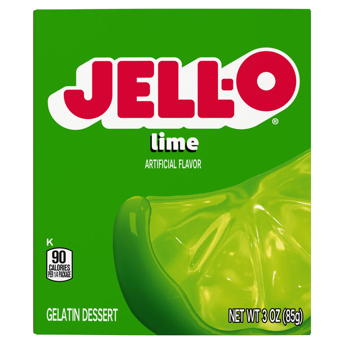 Jell-O Lime Gelatin Mix (3 oz Box)