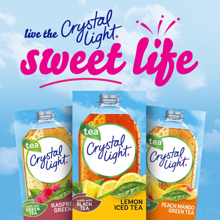 Crystal Light Sugar-Free Lemon Iced Tea On-The-Go Powdered Drink Mix 10 Count