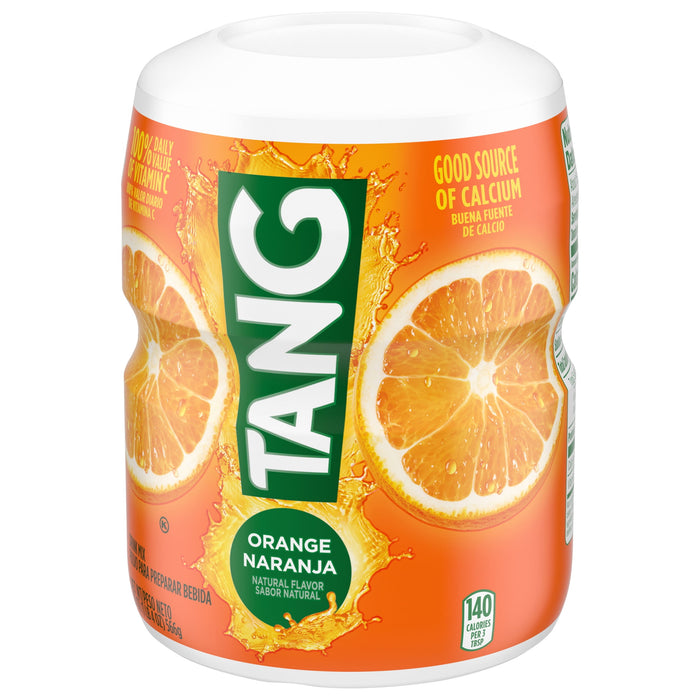 Tang Orange Sweetened Powdered Drink Mix 20 oz Canister